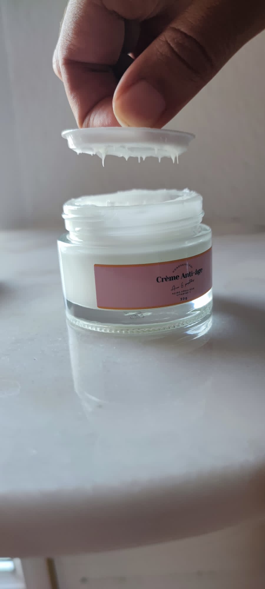 Crème coréenne aux 6 peptides