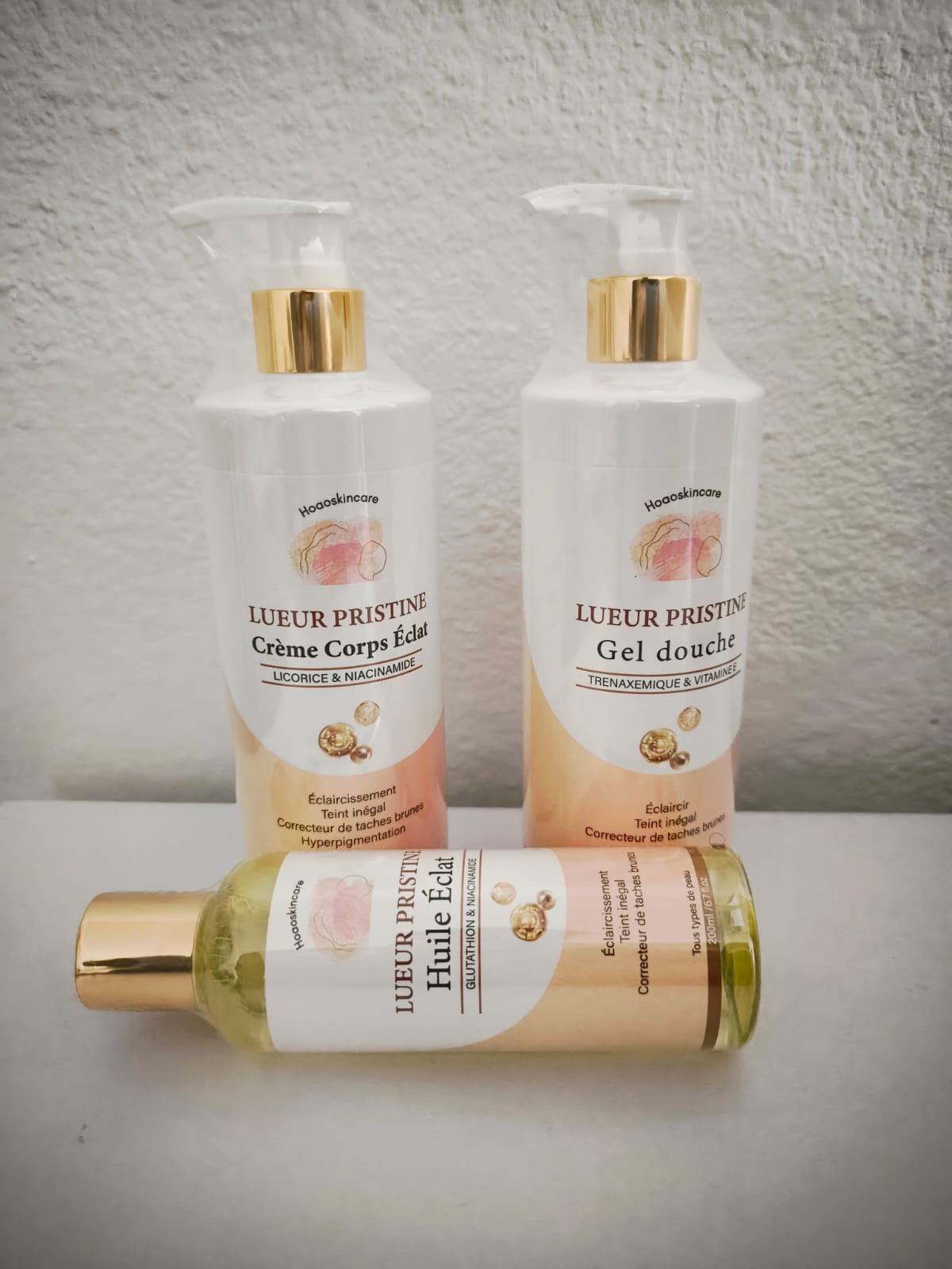 Gamme lueur pristine corps