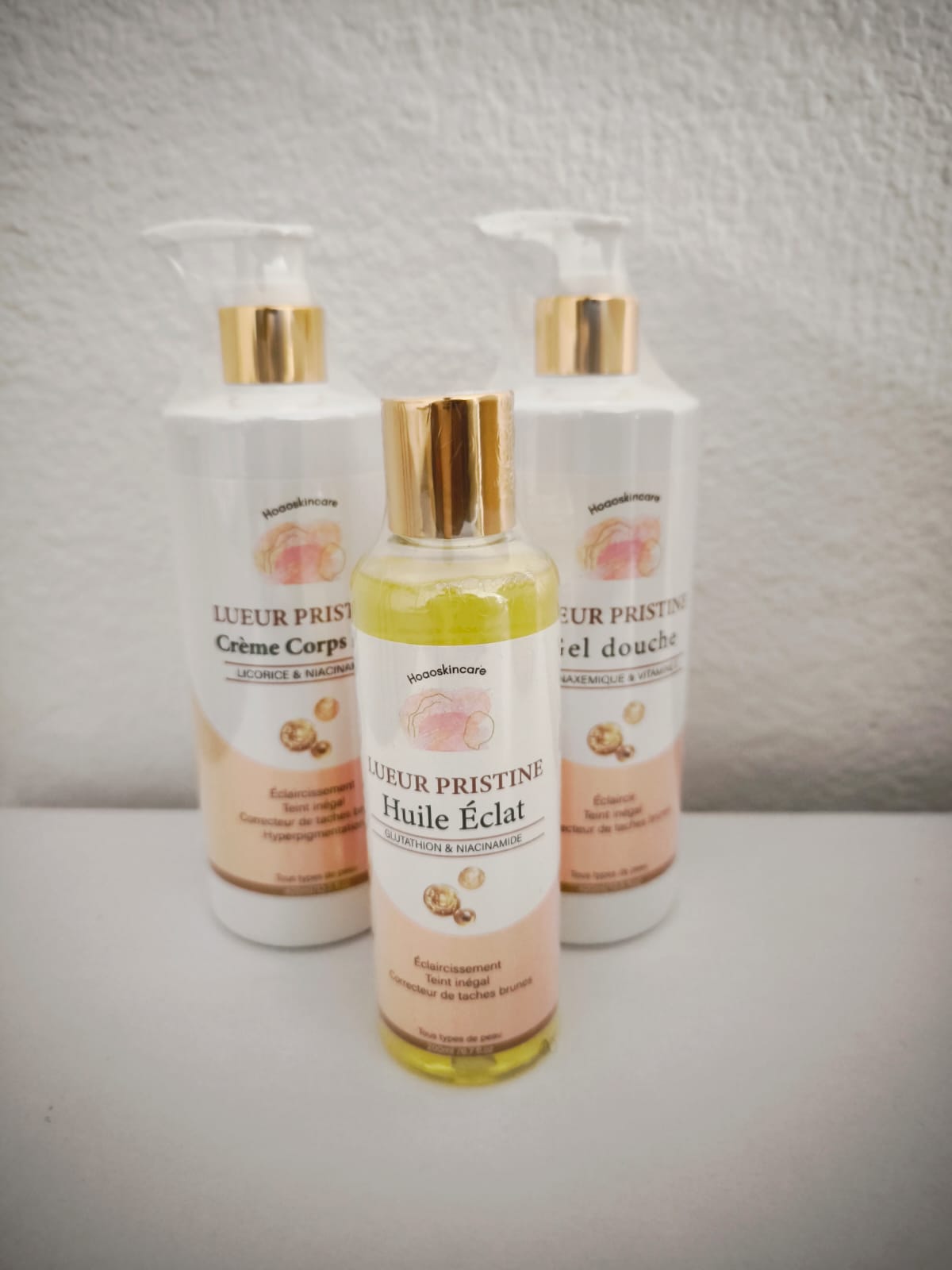 Gamme lueur pristine corps