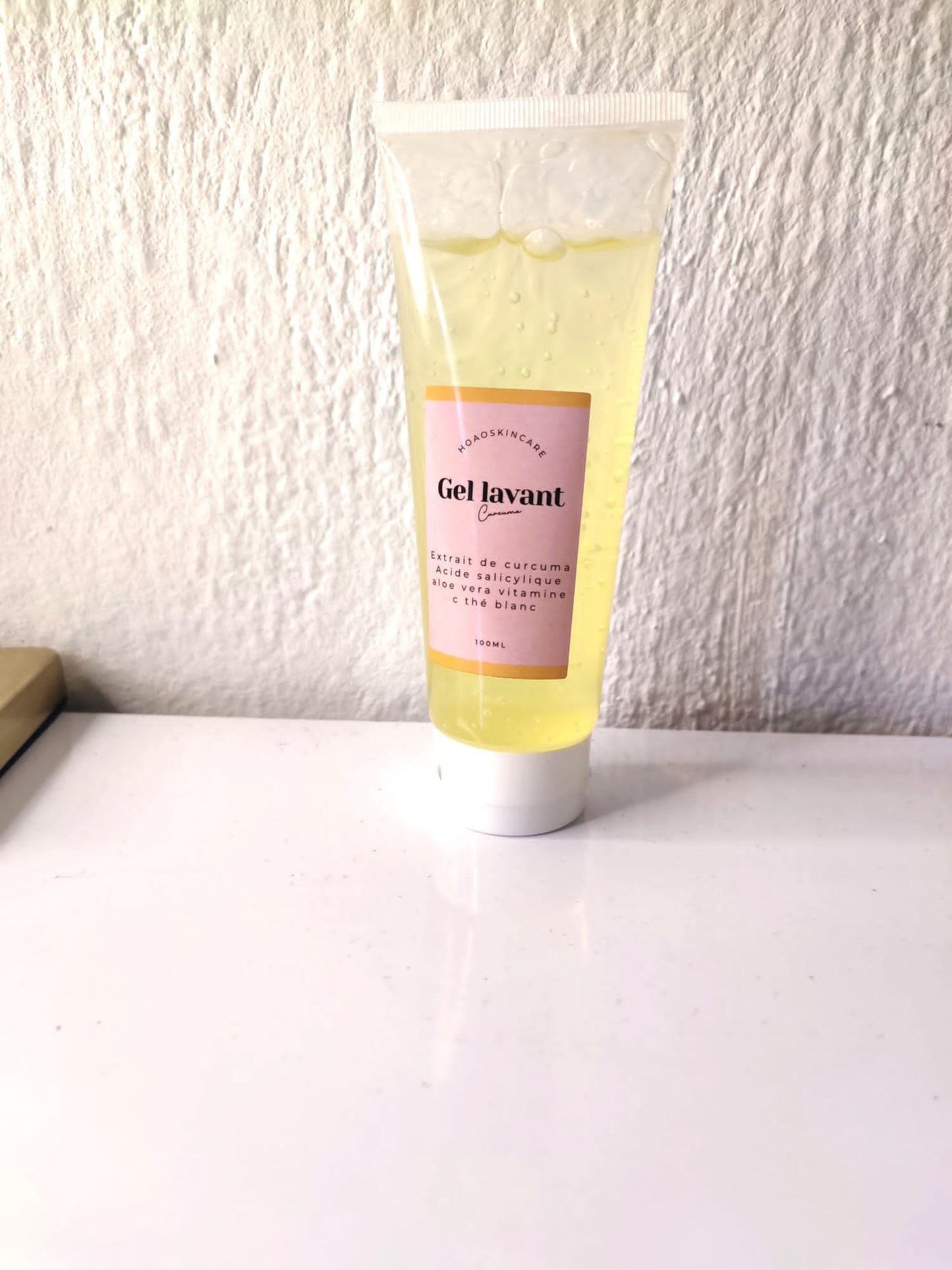 Gel lavant visage au curcuma et à la vitamine C