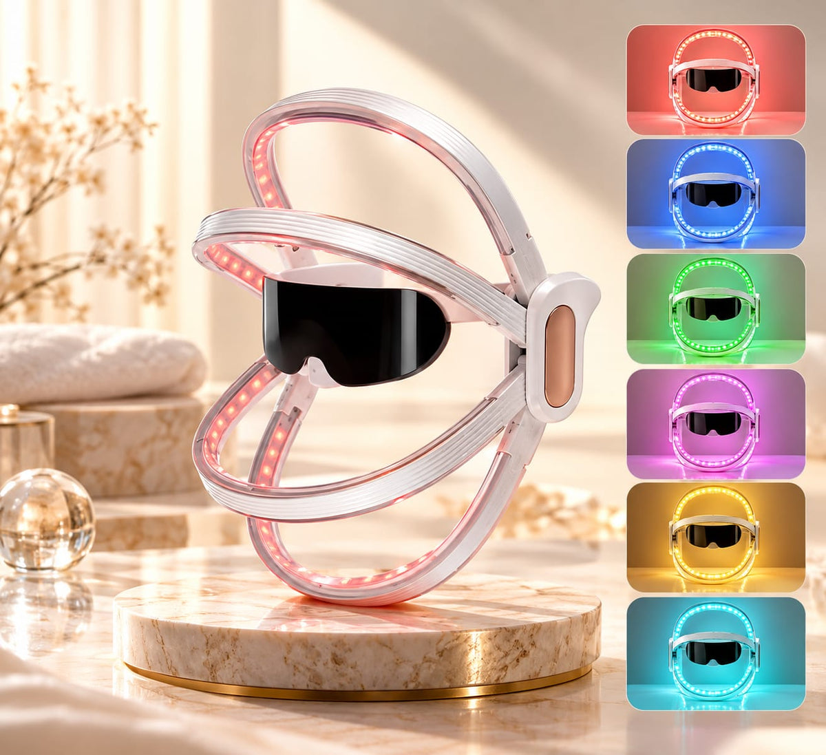 MASQUE LED PHOTON – MULTI-LUMIÈRES