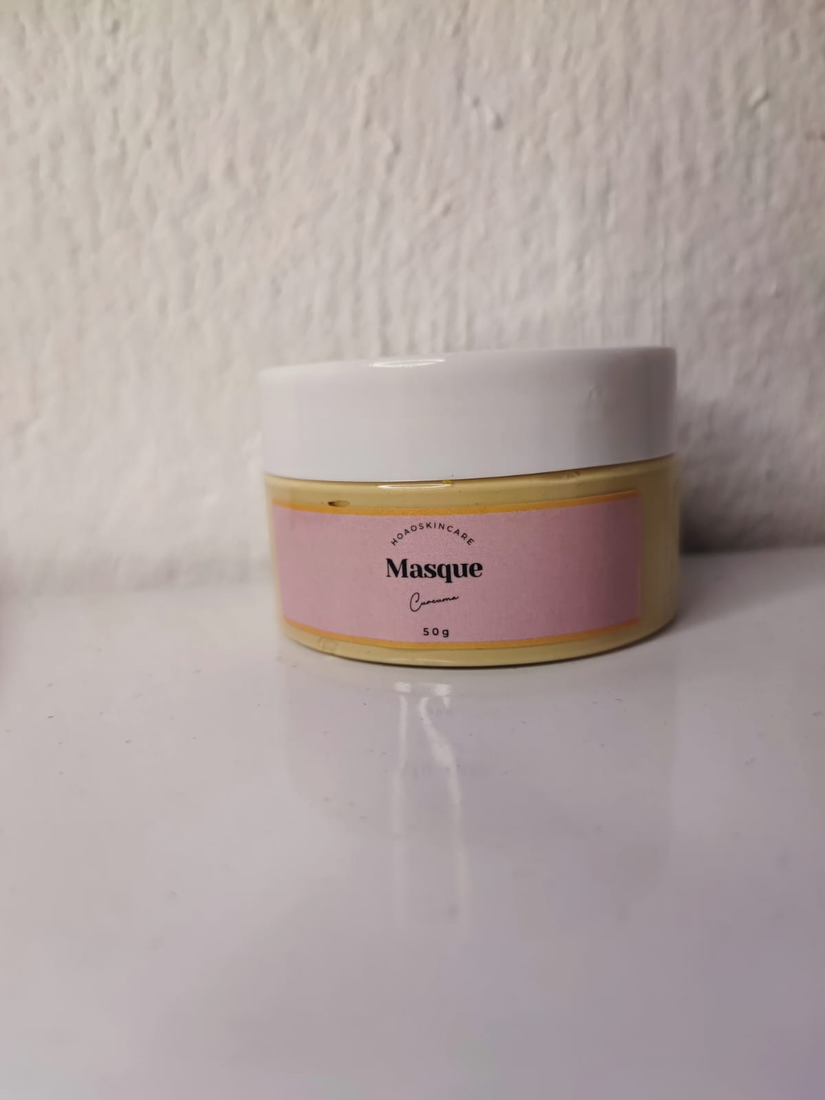 Masque visage au curcuma et à la vitamine C